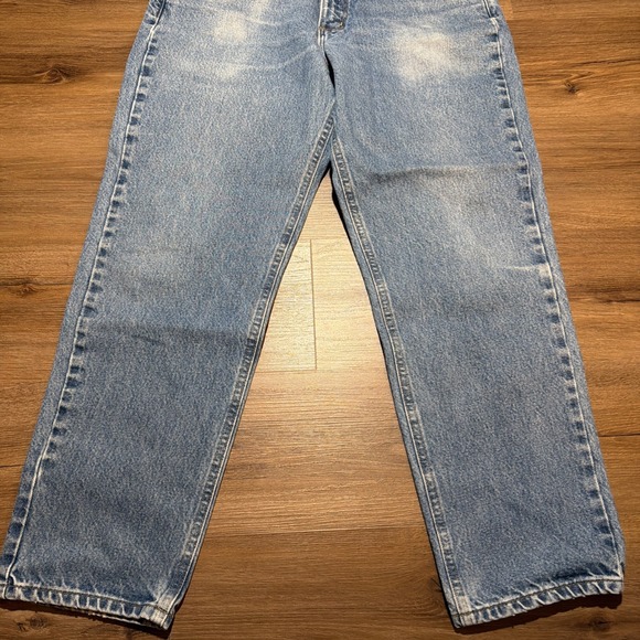 Carhartt B17-DST Work Jeans Men's 36x30 Relaxed Fit Med Wash Blue Cotton Denim - Picture 3 of 12